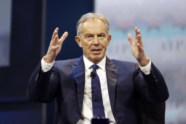 Der ehemalige britische Premierminister Tony Blair Der ehemalige britische Premierminister Tony Blair