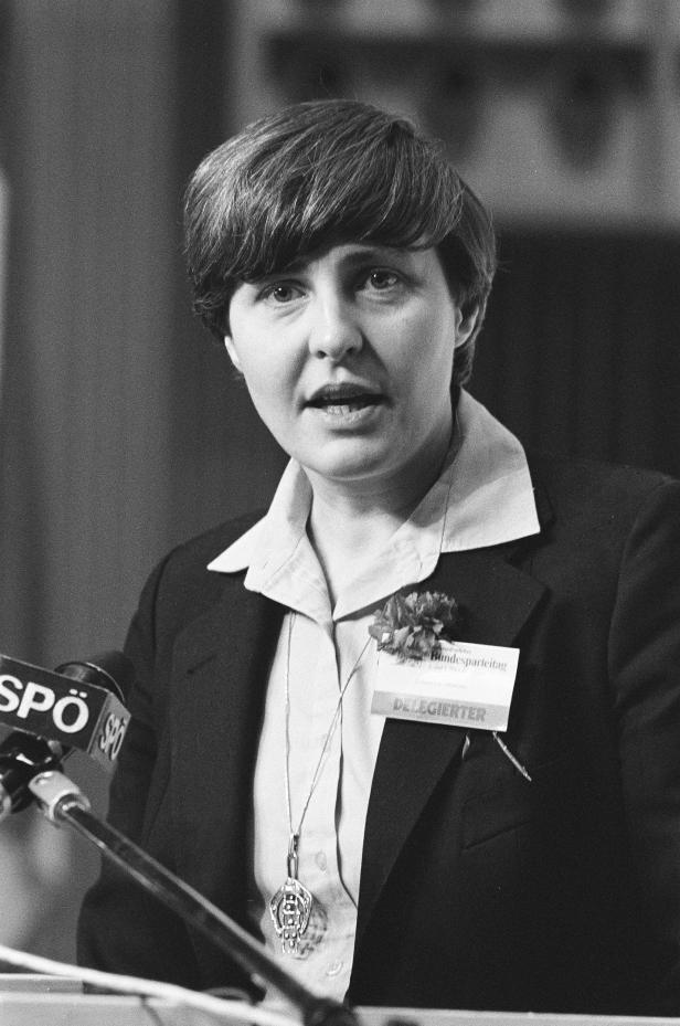 Johanna Dohnal im Jahr 1979