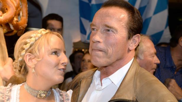 Arnie: In Schladming mit Freundin