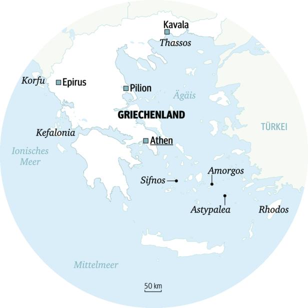 Griechenland: Orte wie im Bilderbuch