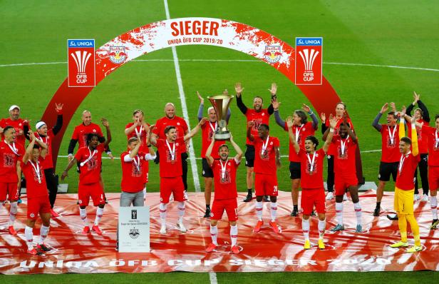 Salzburg kürt sich nach Final-Spaziergang zum ÖFB-Cup-Sieger