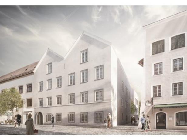 Umbau des Hitler-Geburtshauses in Braunau hat begonnen