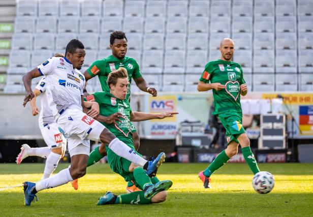 Fußball-Bundesliga: Ein Kantersieg und ein Remis zum Neustart