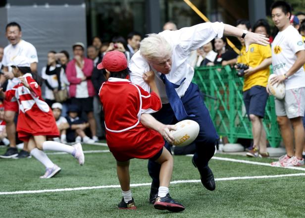 Boris Johnson, Legende des Sports