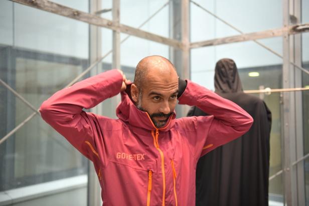 Guardiola Pep, Coach FC Bayern München, Markenbotschafter Gore-Tex - Bildvariante