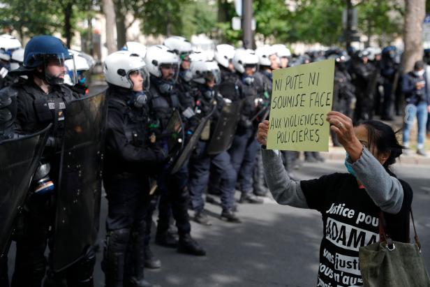 FRANCE-US-RACISM-PROTEST