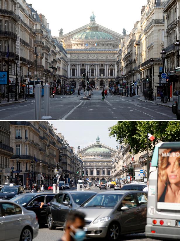 Nach Ende des Lockdowns Luft in Paris wieder schlechter