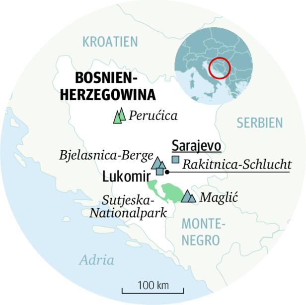 Wege der Völkerverständigung: Weitwandern in Bosnien