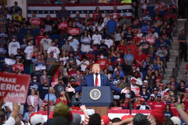 US President Donald J. Trump holds campaign rally in Tulsa, Oklahoma