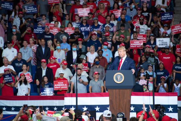 US President Donald J. Trump holds campaign rally in Tulsa, Oklahoma