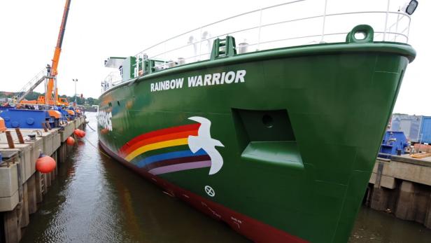 Rainbow Warrior wird jetzt Spital