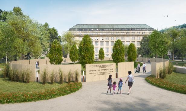 Baustart für Shoah-Gedenkstätte im Wiener Ostarrichi-Park