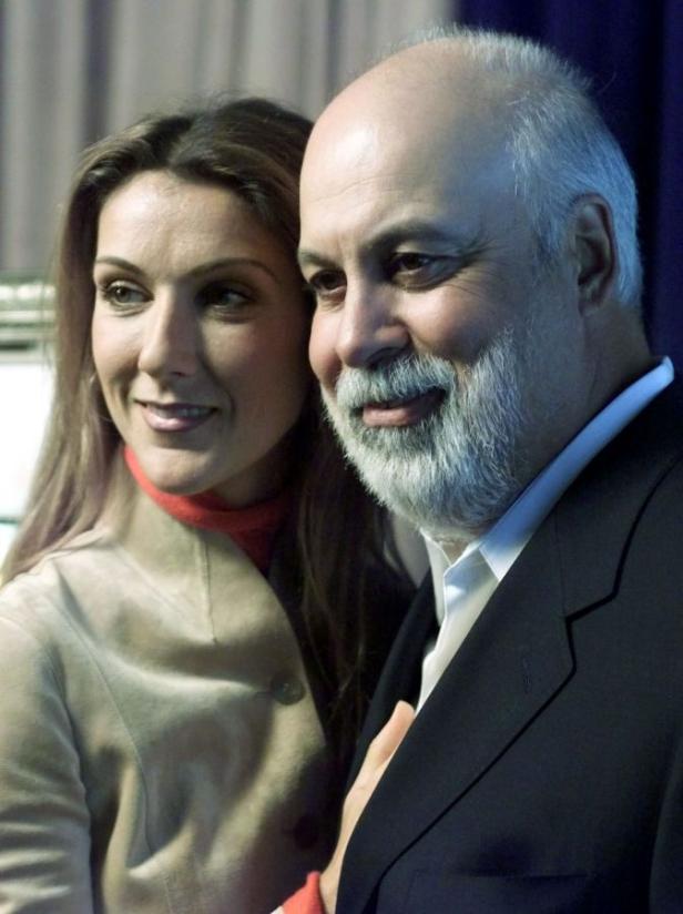 CANADIAN SINGER CELINE DION AND HUSBAND AT NEW YOR