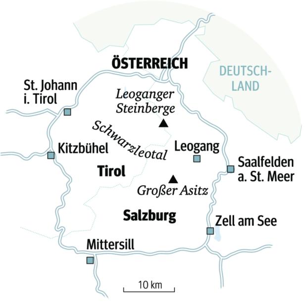 Raufgehen, runterkommen: Wandern und Meditieren in Leogang-Saalfelden