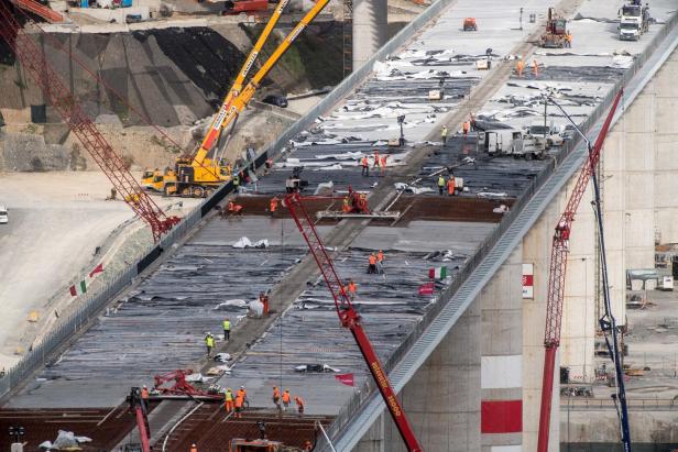 Symbol der Hoffnung für Genua: Neue Brücke ist bald fertig