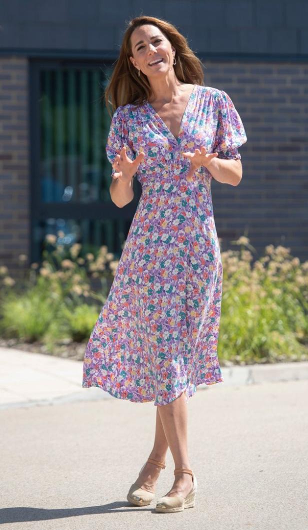 170-Euro-Kleid: Herzogin Kates Sommer-Look löst Kunden-Ansturm aus