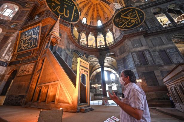 Warum Erdoğan die Hagia Sophia in eine Moschee umwandeln will