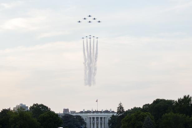 The 2020 Salute to America celebration at the White House