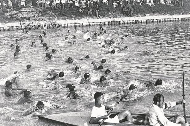 Baden wie damals: Warum Schwimmen im Donaukanal Tradition hat