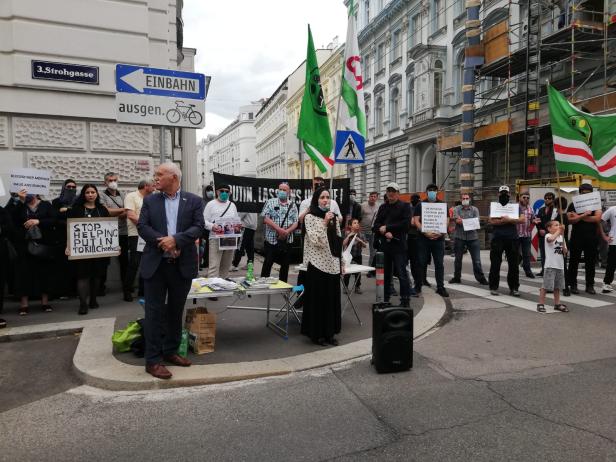 Demo nach Mord an Tschetschenen: "Wer ist der Nächste?"