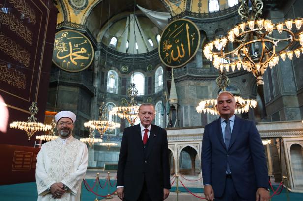 TURKEY-POLITICS-RELIGION-HERITAGE-MOSQUE-MUSEUM