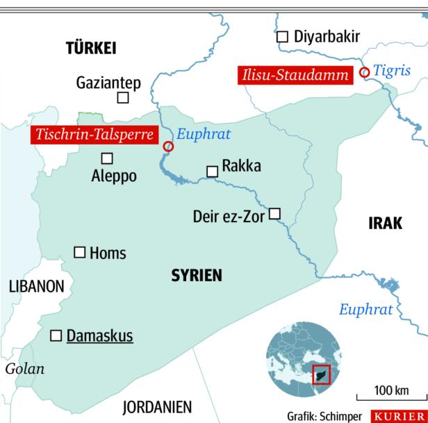 Wasser als Waffe: Dreht die Türkei Syrien den Hahn ab?