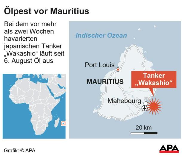 Ölkatastrophe vor Mauritius: Behörden im Wettlauf mit der Zeit