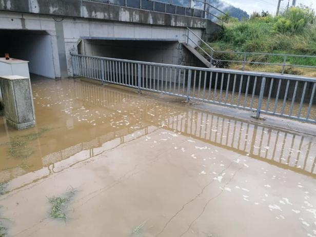 Unwetter: Massive Überschwemmungen in der Steiermark und Kärnten