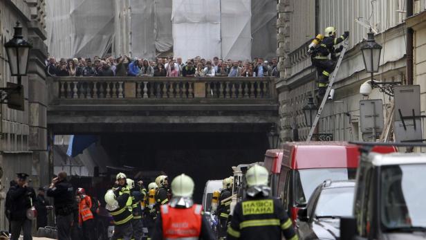 Verletzte nach Explosion in Prag
