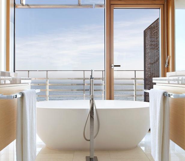 Hotels, wo man von der Badewanne aus einen Traumblick genießt