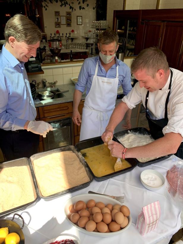 Schnitzel und Schnitzeljagd mit Andreas Guenther