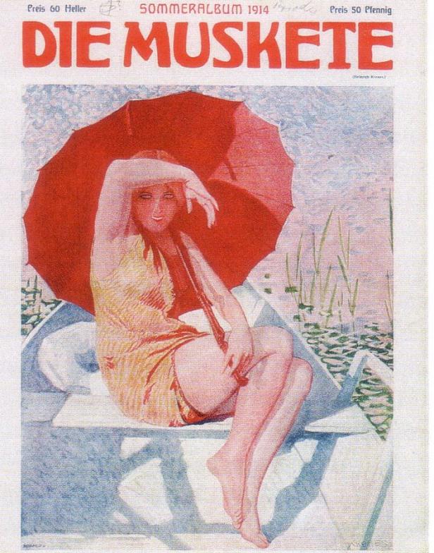 Zeitschriften stimmen ihre Leser auf den Sommerurlaub 1914 ein