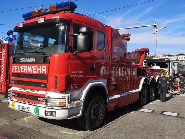 Lastwagen kollidierten: Stau am Wiener Gürtel