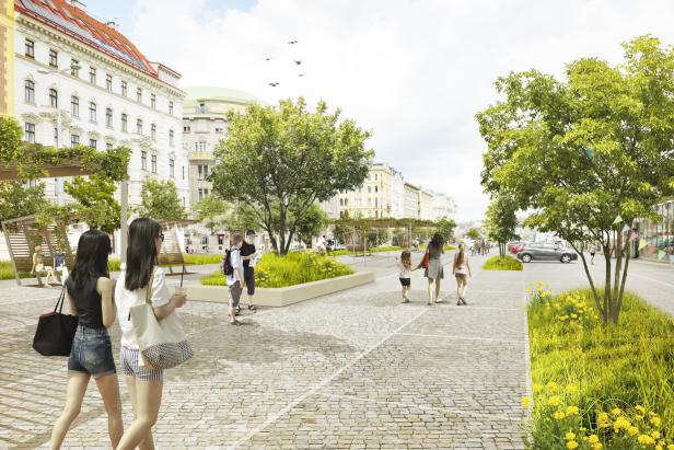 Grüne wollen Naschmarkt-Parkplatz in Park umbauen
