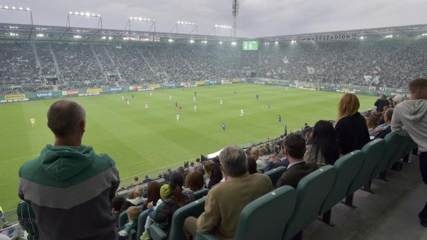 Rapid: Stadion ist eröffnet, Mocinic kommt