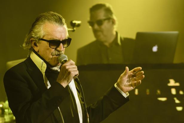 Yello perform at the IFA in Berlin