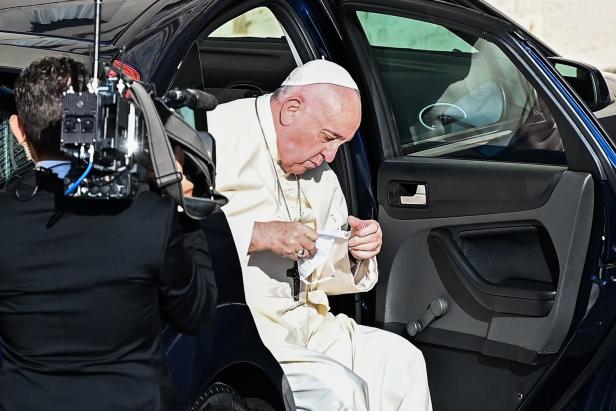 Papst Franziskus: Mit Maske und Desinfektionsgel zur Generalaudienz