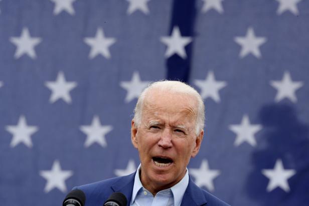US-JOE-BIDEN-CAMPAIGNS-IN-WARREN,-MICHIGAN