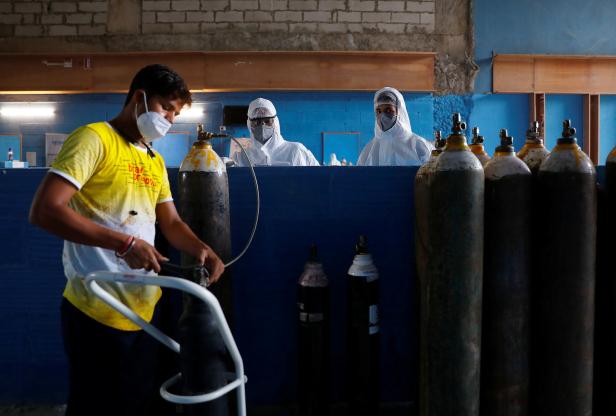 Fünf Millionen Coronafälle: Indien geht der Sauerstoff aus