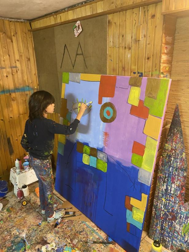 Wunderkind: Mikail, der Mini-Miró