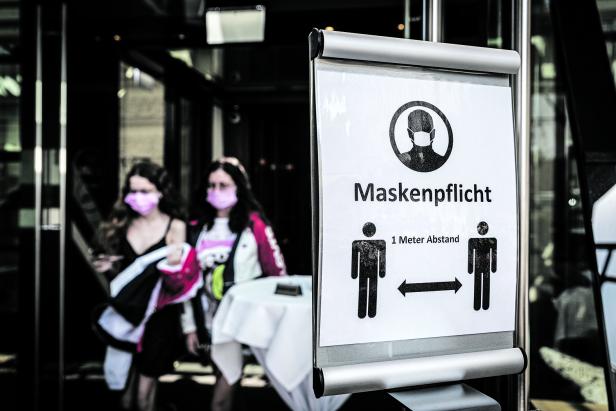 Verschärfte Maskenpflicht Innenstadt 21.9.2020