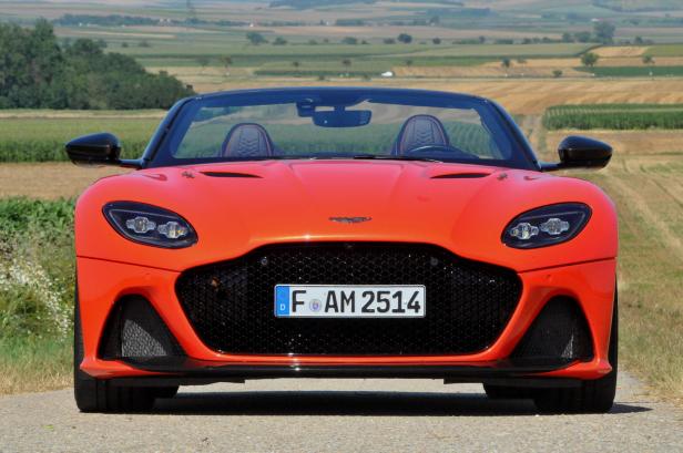 Aston Martin DBS Superleggera Volante: Ausfahrt mit dem offenen Supersportwagen