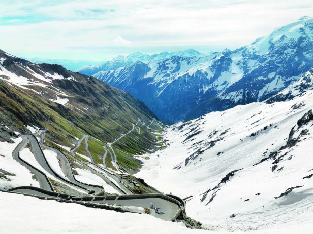 Zum Start des Giro d'Italia: Legendäre Alpenpässe