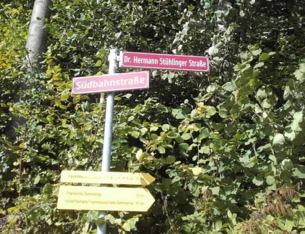 Straßenschild mit Nazi-Namen: Kurort tappte fast in nächste Falle