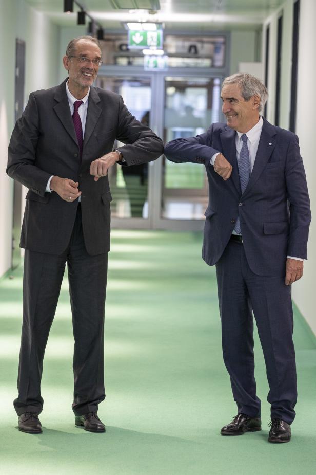 Faßmann, "a serious guy" - Besuch in der Central European University