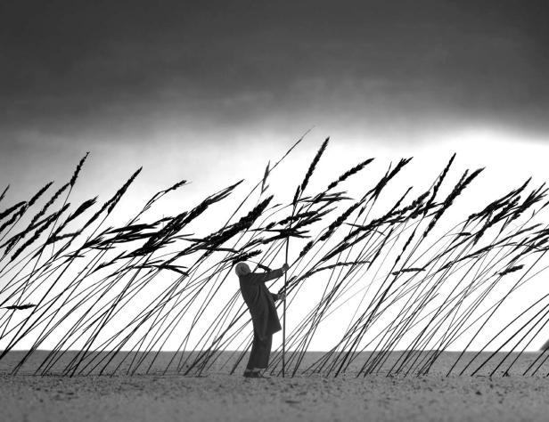 Garcin: Schere und Klebstoff statt Photoshop