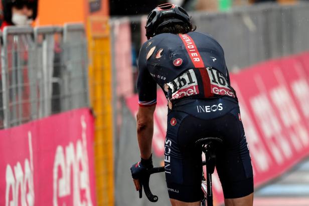 Frühes Aus für Giro-Topfavorit Geraint Thomas
