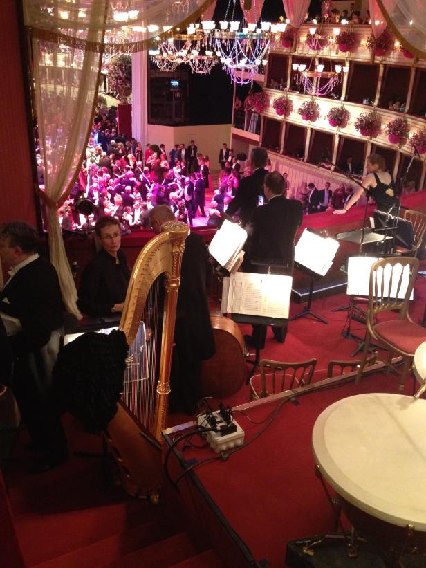 Opernball 2014 mit Eisstand