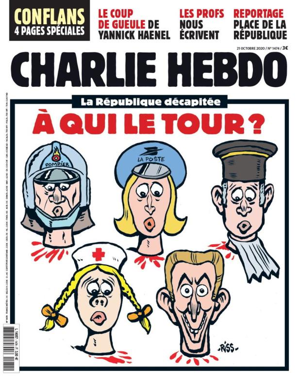 Nach Enthauptung fragt "Charlie Hebdo": "Wer ist der Nächste?"
