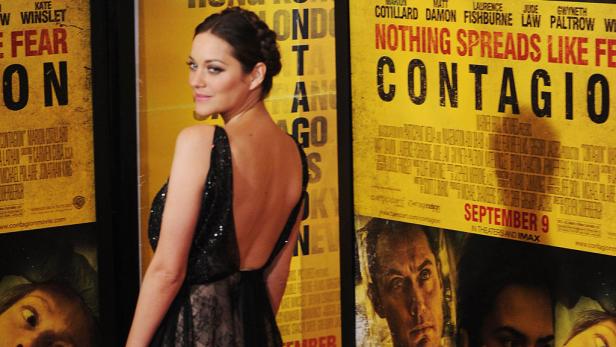 Marion Cotillard bei der Premiere des Films „Contagion“.